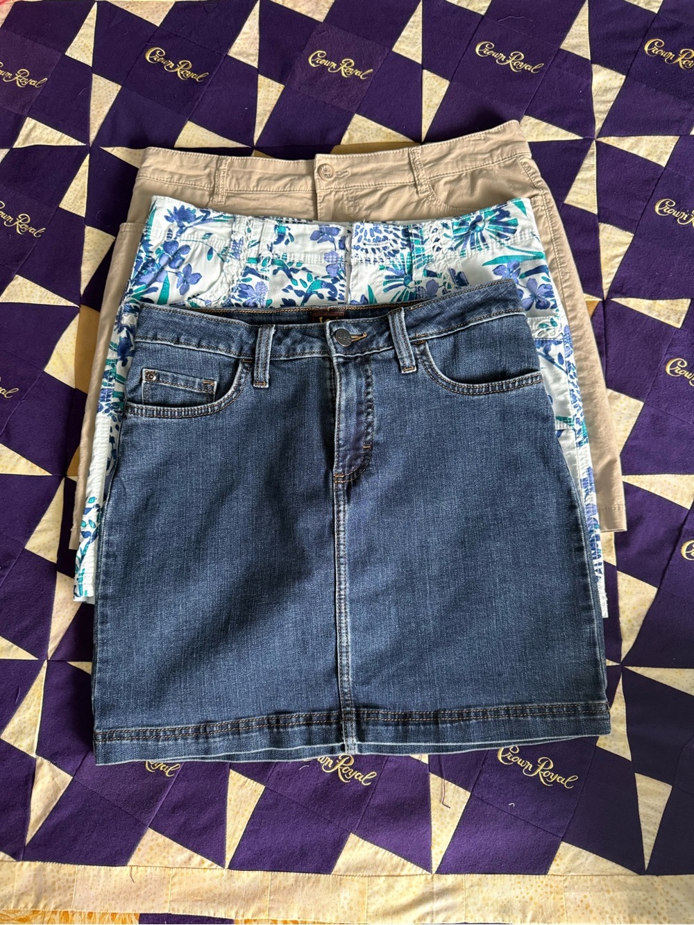 Classic Lee Skort and St. John’s Bay Skorts- 3 pieces